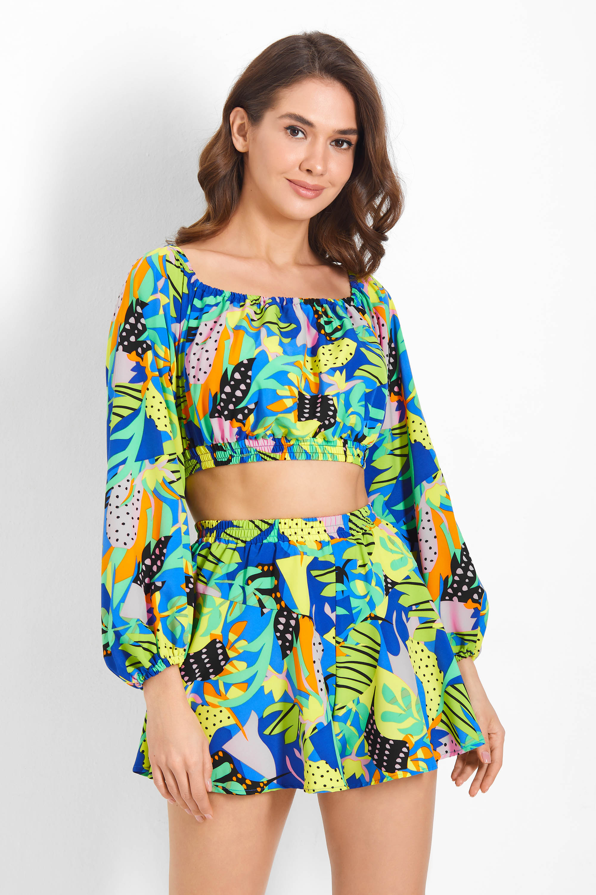 934-730 комплект жіночий (блуза-топ + шорти) Anabel Arto